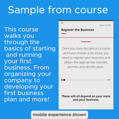 Develop Skills & Mindset Of A Business Owner
